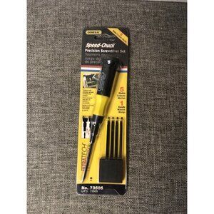 General Tools 73505 Speed-Chuck 6 Piece Precision Screwdriver Set